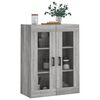 vidaXL Armoire murale sonoma gris 69,5x34x90 cm