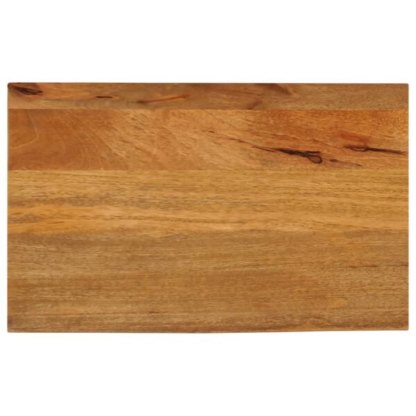 vidaXL Dessus de table &agrave; bord vivant 60x30x2,5 cm bois massif manguier