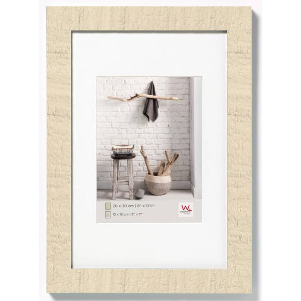 Walther Design Cadre photo Home 30x45 cm Blanc cr&egrave;me