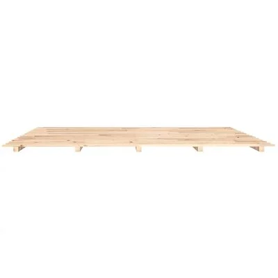 vidaXL Cadre de lit sans matelas 180x200 cm bois massif de pin