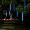 vidaXL Guirlandes lumineuses 8 pcs 50 cm 288 LED bleu