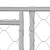 vidaXL Cage pour chien Argent&eacute; 400 x 200 x 200 cm Acier galvanis&eacute;