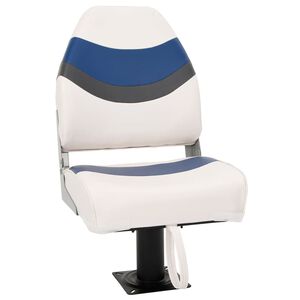 vidaXL Ensemble de si&egrave;ges de bateau pliables lot de 2 dossier haut