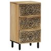 vidaXL Armoire lat&eacute;rale 40x33x75 cm bois massif de manguier