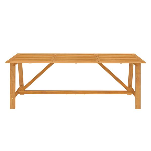 vidaXL Ensemble &agrave; manger de jardin 7 pcs Bois d'acacia solide