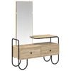 vidaXL Table de Toilette avec tiroir Ch&ecirc;ne Sonoma Bois d'ing&eacute;nierie