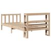 vidaXL Cadre de lit sans matelas 100x200 cm bois massif de pin