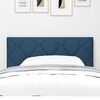 vidaXL T&ecirc;te de lit Bleu 100 cm tissu