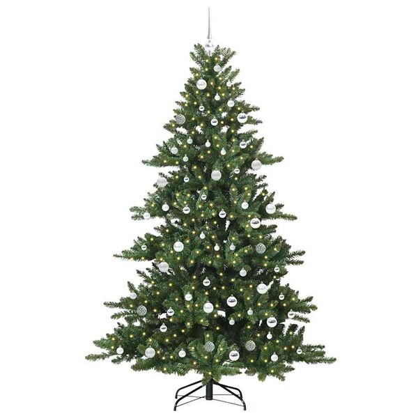 vidaXL Sapin de No&euml;l Artificiel &agrave; Branches Articul&eacute;es Vert 210 cm
