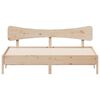 vidaXL Cadre de lit sans matelas 180x200 cm bois massif de pin