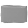 vidaXL Ensemble de coussins 3 pcs Gris Tissu Oxford