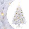vidaXL Sapin de No&euml;l Artificiel &agrave; Branches Articul&eacute;es Blanc 120 cm