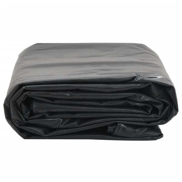 vidaXL B&acirc;che anthracite 4x4 m 650 g/m&sup2;