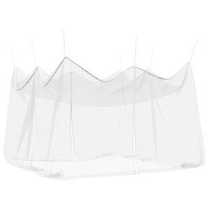 vidaXL Filet Anti-Moustiques de Jardin 156 Maille Blanc 4 x 4 x 2,5 m