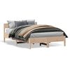 vidaXL Cadre de lit sans matelas 150x200 cm bois de pin massif