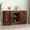 vidaXL Buffet ch&ecirc;ne fum&eacute; 102x35x60 cm bois d'ing&eacute;nierie
