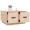 vidaXL Table basse 60x53x35 cm Bois massif de pin