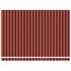 vidaXL Auvent R&eacute;tractable orange et marron 450 &times; 300 cm