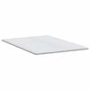 vidaXL Surmatelas Blanc 140 x 190 cm Tissu en Tricot