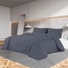 vidaXL Ensemble de housse de couette Anthracite 135x200 cm Microfibre