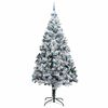 vidaXL Sapin de No&euml;l avec 300 LED avec support Vert 300 cm PVC