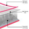 vidaXL Tapis gonflable de gymnastique avec pompe 400x100x10cm PVC Rose