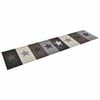 vidaXL Tapis de cuisine lavable &Eacute;toiles 60x300 cm