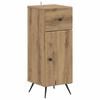 vidaXL Meuble de Rangement de Salle de Bain BREDA Ch&ecirc;ne artisanal