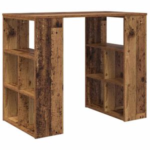 vidaXL Bureau Bois Ancien Bois d'ing&eacute;nierie 90 x 50 x 75 cm
