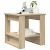 vidaXL Table basse Ch&ecirc;ne Sonoma 51 x 50 x 50 cm Bois d'ing&eacute;nierie
