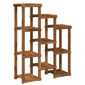 vidaXL Support de Plante Naturel 85 x 30 x 114,5 cm