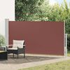 vidaXL Auvent lat&eacute;ral r&eacute;tractable de patio 160 x 300 cm Marron