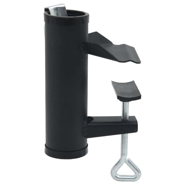 vidaXL Pinces à parasol pour balcon 2 pcs 25-38 mm acier