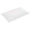vidaXL Couette avec Oreillers avec oreiller 3 pcs Blanc Microfibre