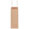 vidaXL Sacs en papier 250 pcs avec poign&eacute;es marron 18x8x22 cm