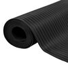 vidaXL Tapis de sol Noir 1,5 x 4 m Caoutchouc