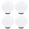 vidaXL Lampes &agrave; LED sous forme de boule 4 pcs Sph&eacute;rique 30 cm PMMA