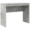 vidaXL Bureau avec tiroir 2 pcs Gris béton