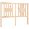 vidaXL Cadre de lit sans matelas 120x200 cm bois massif