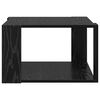 vidaXL Table basse Ch&ecirc;ne noir 51,5 x 51,5 x 30 cm Bois d'ing&eacute;nierie