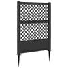 vidaXL Trellis avec pique Anthracite 99 x 6 x 165 cm PP