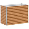 vidaXL Jardini&egrave;re sur&eacute;lev&eacute;e 98 x 50 x 68 cm Acier galvanis&eacute;