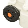 vidaXL Support de lave-mains de camping et r&eacute;servoir d'eau &agrave; roulettes