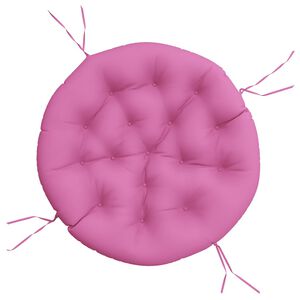 vidaXL Coussin rond rose &Oslash; 100 x11 cm tissu oxford