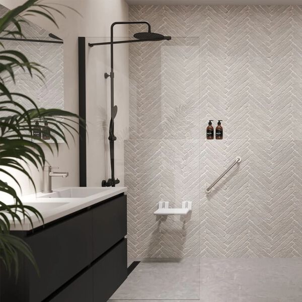 Tiger Barre d'appui de s&eacute;curit&eacute; Libra 45 cm Argent&eacute; 1330230946