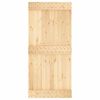 vidaXL Porte NARVIK 95x210 cm bois massif de pin
