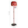 vidaXL Ensemble de basket réglable pour enfants 160 cm