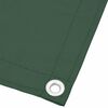 vidaXL &Eacute;cran de balcon vert fonc&eacute; 75x800 cm 100% polyester oxford