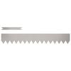 vidaXL Bordure de Pelouse 10 pc 100 x 0,05 x 15 cm Acier patin&eacute;