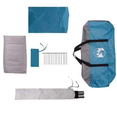 vidaXL Tente familiale tipi 8 personnes bleu imperméable